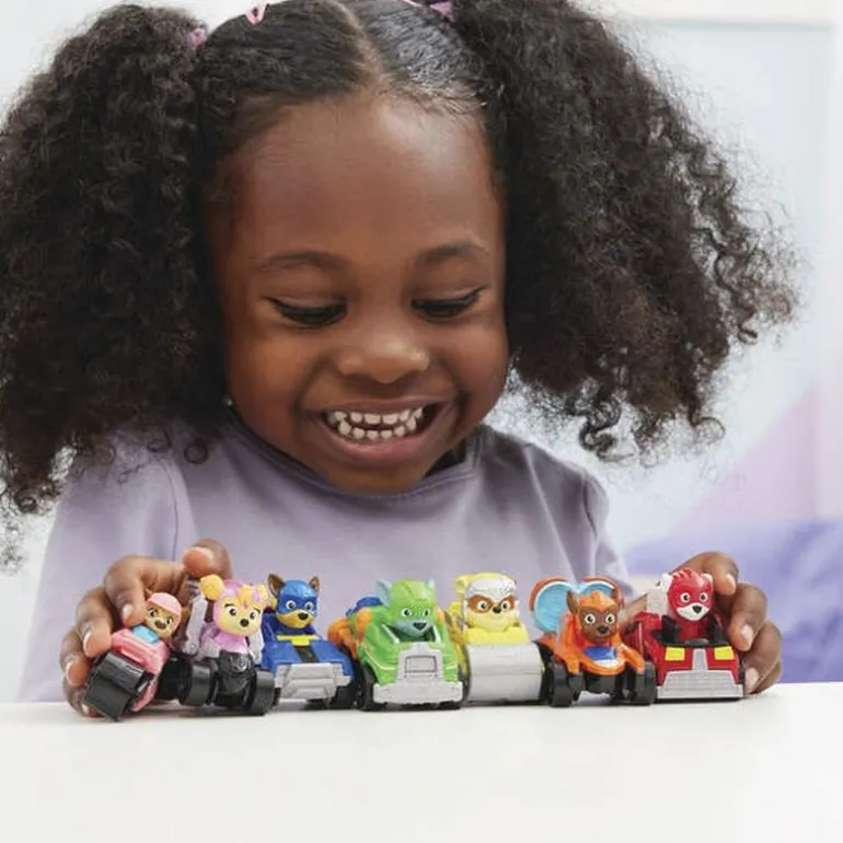 Spin Master PAW Patrol Movie II - Pup Squad Racers Geschenkset 7er | Teddy Toys Kinderwelt