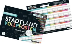 STADT LAND VOLLPFOSTEN® - Junior Edition DIN-A4 Block | Teddy Toys Kinderwelt