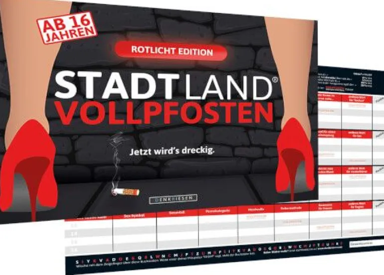 STADT LAND VOLLPFOSTEN® - Rotlicht Edition | Teddy Toys Kinderwelt