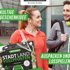 STADT LAND VOLLPFOSTEN® - Sport Edition DIN-A4 Block | Teddy Toys Kinderwelt