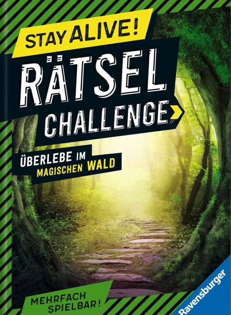Stay alive! Rätsel-Challenge - Überlebe im magischen Wald 48957 | Teddy Toys Kinderwelt