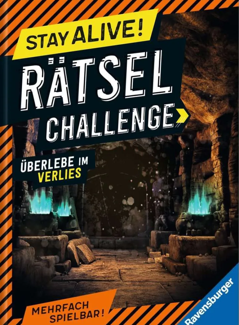 Stay alive! Rätsel-Challenge - Überlebe im Verlies 48956 | Teddy Toys Kinderwelt