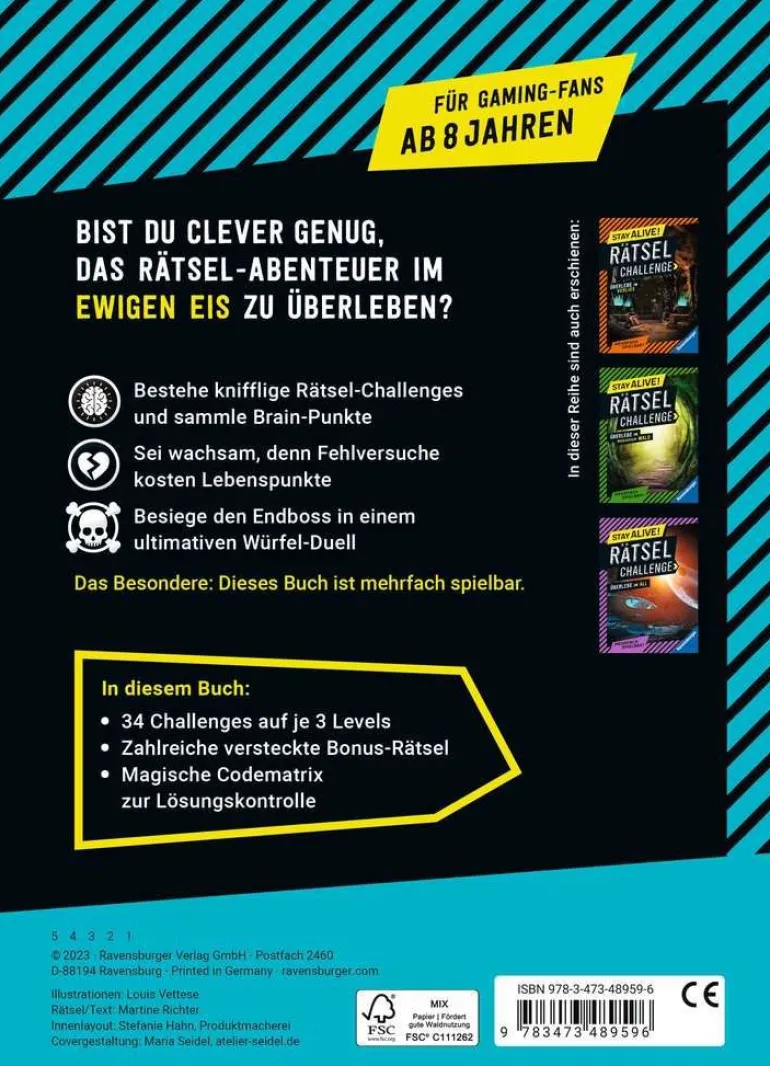 Stay alive! Rätsel-Challenge - Überlebe im Verlies 48959 | Teddy Toys Kinderwelt