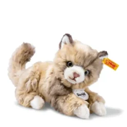 Steiff - Lucy Katze, 18 cm braun gefleckt | Teddy Toys Kinderwelt