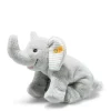Steiff Floppy Trampili Elefant 20 grau liegend | Teddy Toys Kinderwelt