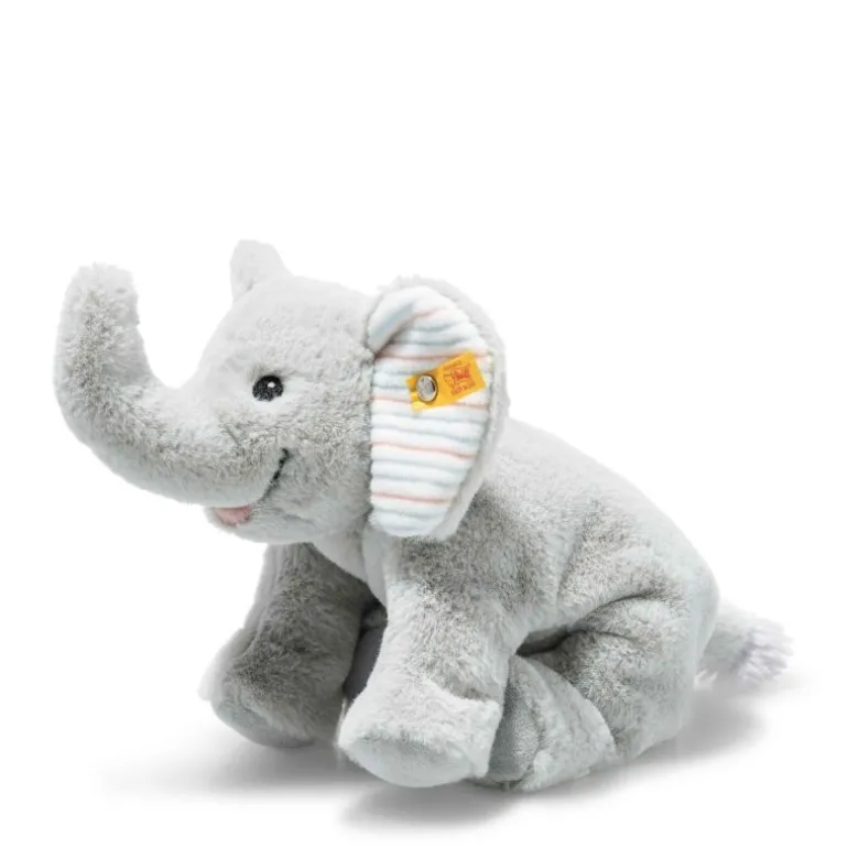 Steiff Floppy Trampili Elefant 20 grau liegend | Teddy Toys Kinderwelt