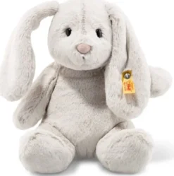 Steiff Hoppie Hase, hellgrau, 28 cm | Teddy Toys Kinderwelt