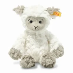 Steiff Lita Lamm 20 cm weiss/braungrau | Teddy Toys Kinderwelt