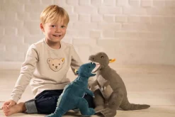 Steiff Thaisen T-Rex Dino 45 grau | Teddy Toys Kinderwelt
