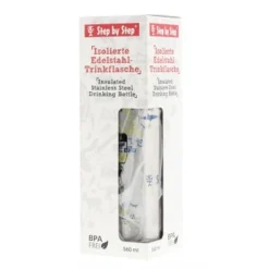 Step by Step - Isolierte Edelstahl-Trinkflasche Blue & Yellow | Teddy Toys Kinderwelt