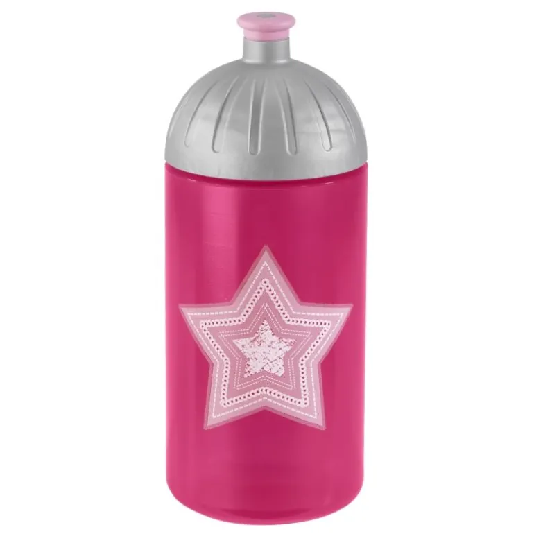 Step by Step - Trinkflasche Glamour Star, Pink | Teddy Toys Kinderwelt