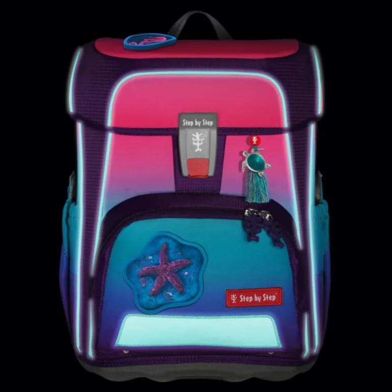 Step by Step CLOUD OCEAN - Schulranzen-Set "Pink Starfish Nici" | Teddy Toys Kinderwelt