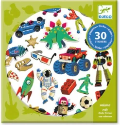 Sticker: Retro toys | Teddy Toys Kinderwelt