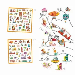 Stickerbögen: Let's go! | Teddy Toys Kinderwelt