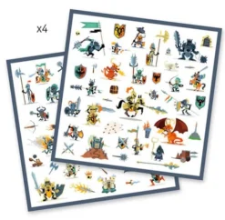 Stickerbögen: Ritter | Teddy Toys Kinderwelt