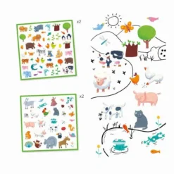 Stickerbögen: Tiere | Teddy Toys Kinderwelt