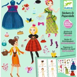 Stickerpuppen: Papier Puppen - Massive fashion | Teddy Toys Kinderwelt