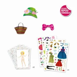Stickerpuppen: Papier Puppen - Massive fashion | Teddy Toys Kinderwelt