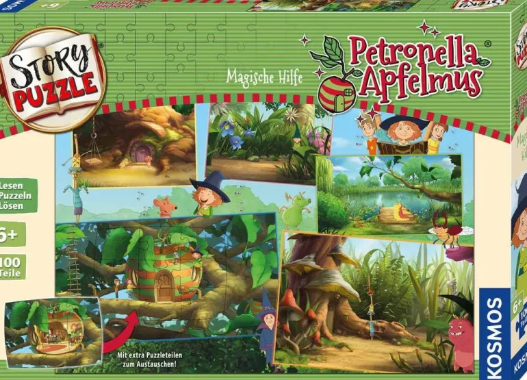 Story-Puzzle Petronella Apfelmus Magische Hilfe | Teddy Toys Kinderwelt