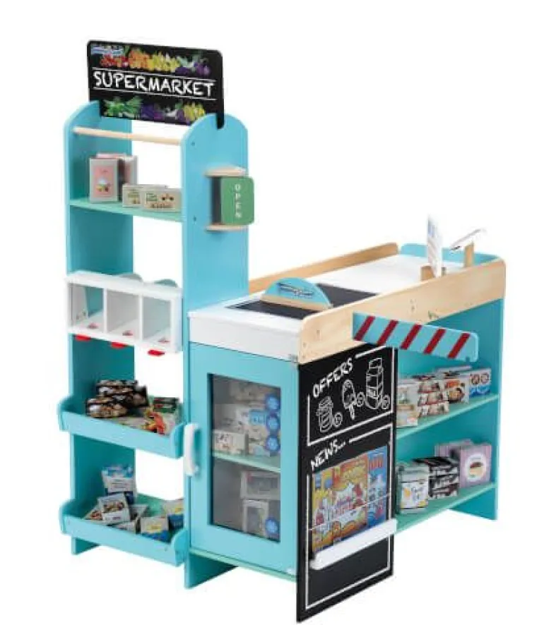 Supermarkt, Holz | Teddy Toys Kinderwelt