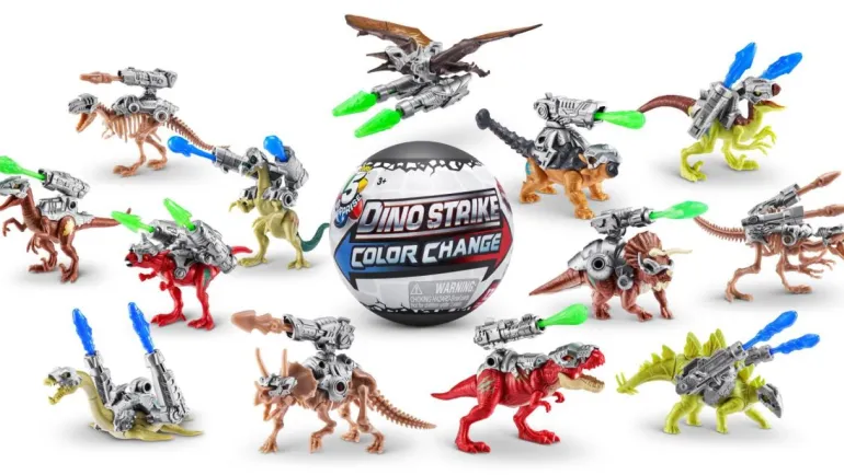 5 SURPRISE - Dino Strike Color Change | Teddy Toys Kinderwelt