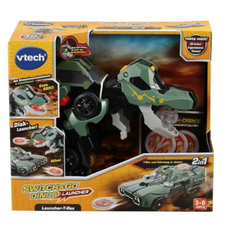Switch & Go Dinos - Launcher-T-Rex | Teddy Toys Kinderwelt