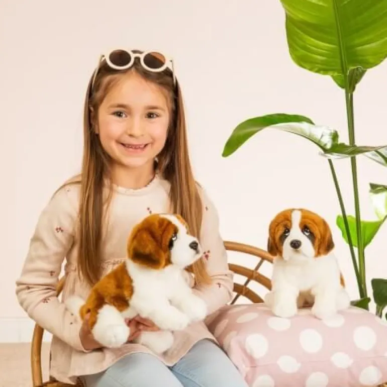 Teddy Hermann Bernhardiner sitzend 25 cm | Teddy Toys Kinderwelt