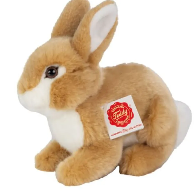 Teddy Hermann Hase sitzend, beige, 20 cm | Teddy Toys Kinderwelt