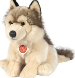 Teddy Hermann Wolf sitzend, 29 cm | Teddy Toys Kinderwelt