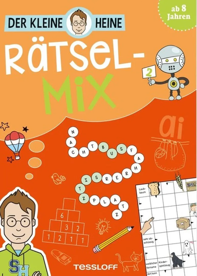 Tessloff Der kleine Heine - Rätselmix 2 | Teddy Toys Kinderwelt
