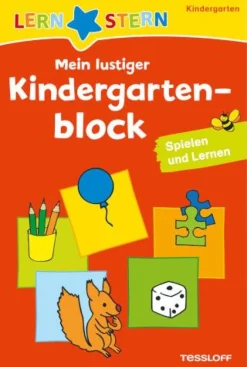 Tessloff LERNSTERN - Mein lustiger Kindergartenblock, Spielen und Lernen | Teddy Toys Kinderwelt