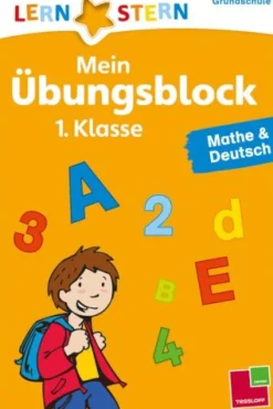 Tessloff LERNSTERN - Mein Übungsblock Mathe und Deutsch, 1. Klasse | Teddy Toys Kinderwelt
