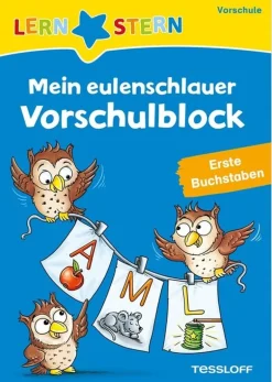 Tessloff LERNSTERN - Mein eulenschlauer Vorschulblock, Erste Buchstaben | Teddy Toys Kinderwelt