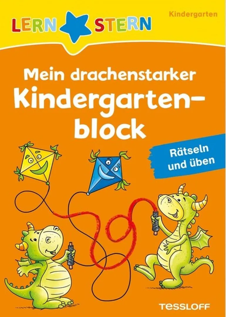 Tessloff LERNSTERN - Mein drachenstarker Kindergartenblock | Teddy Toys Kinderwelt