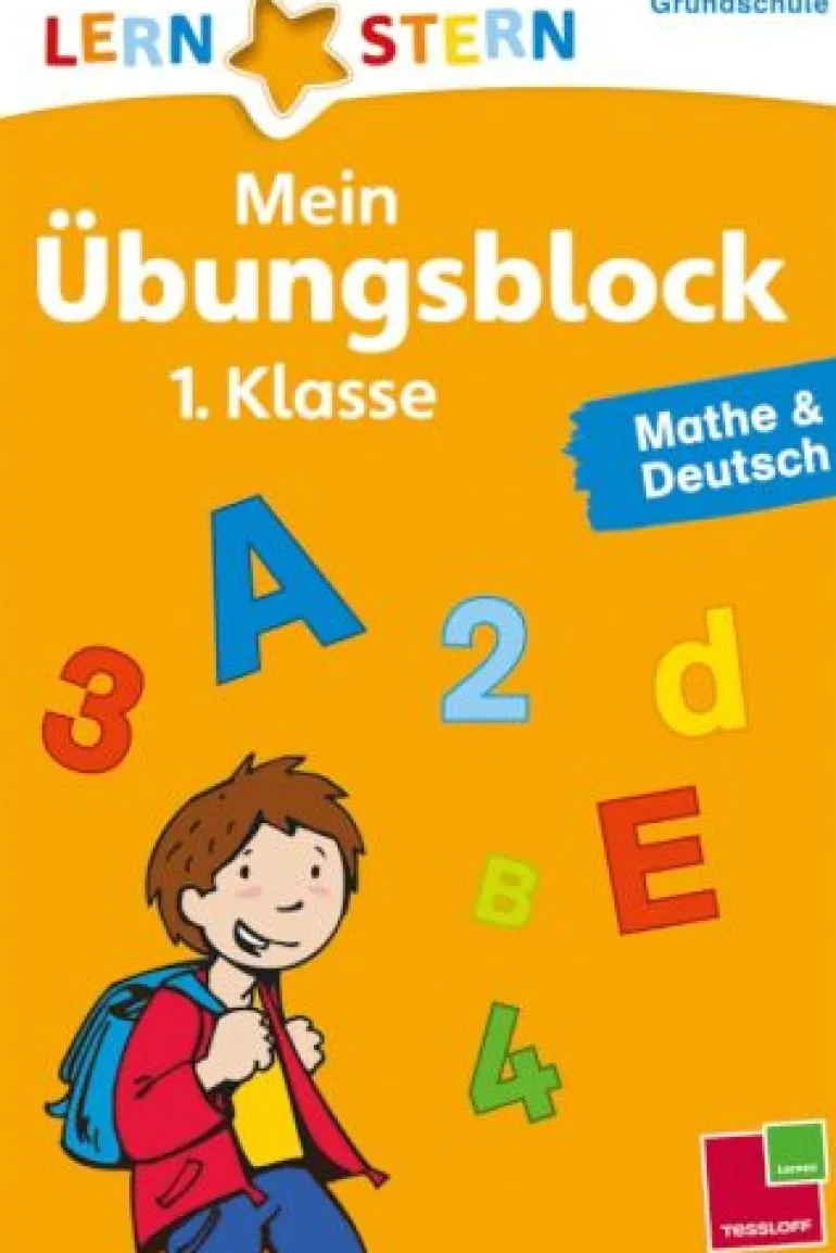Tessloff LERNSTERN - Mein Übungsblock Mathe und Deutsch, 1. Klasse | Teddy Toys Kinderwelt
