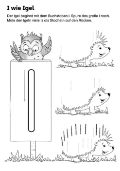 Tessloff LERNSTERN - Mein eulenschlauer Vorschulblock, Erste Buchstaben | Teddy Toys Kinderwelt