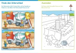 Tessloff Malen und Rätseln - für Kindergartenkinder. Baustelle | Teddy Toys Kinderwelt