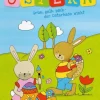 Tessloff Mein buntes Malbuch - Ostern. Grün, gelb, pink - der Osterhase winkt | Teddy Toys Kinderwelt