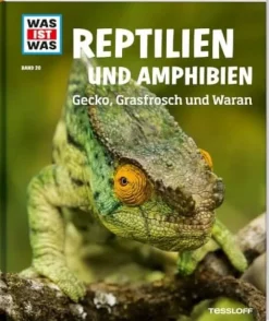 Tessloff WAS IST WAS - Reptilien Amphibien, Gecko, Grasfrosch und Waran | Teddy Toys Kinderwelt