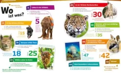 Tessloff WAS IST WAS - Wilde Tiere, Ungezähmt in der Wildnis | Teddy Toys Kinderwelt