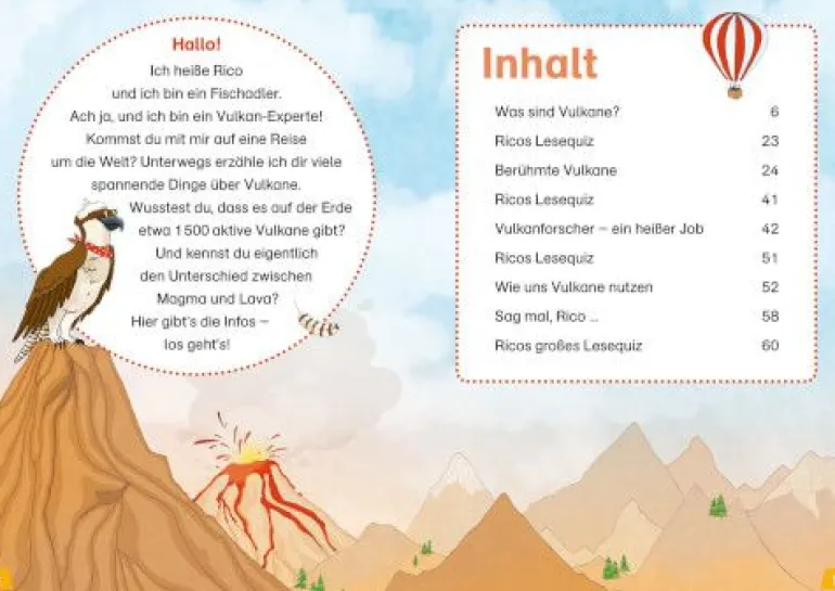 Tessloff WAS IST WAS Erstes Lesen - Vulkane | Teddy Toys Kinderwelt