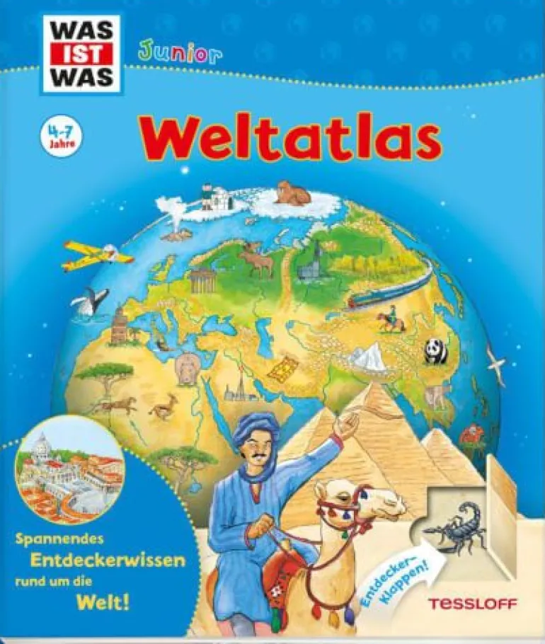 Tessloff WAS IST WAS Junior - Weltatlas für Kinder | Teddy Toys Kinderwelt