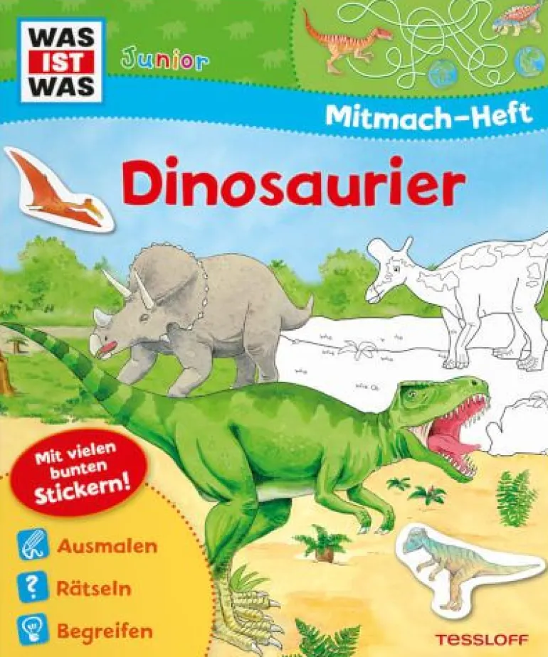Tessloff WAS IST WAS Junior - Dinosaurier | Teddy Toys Kinderwelt