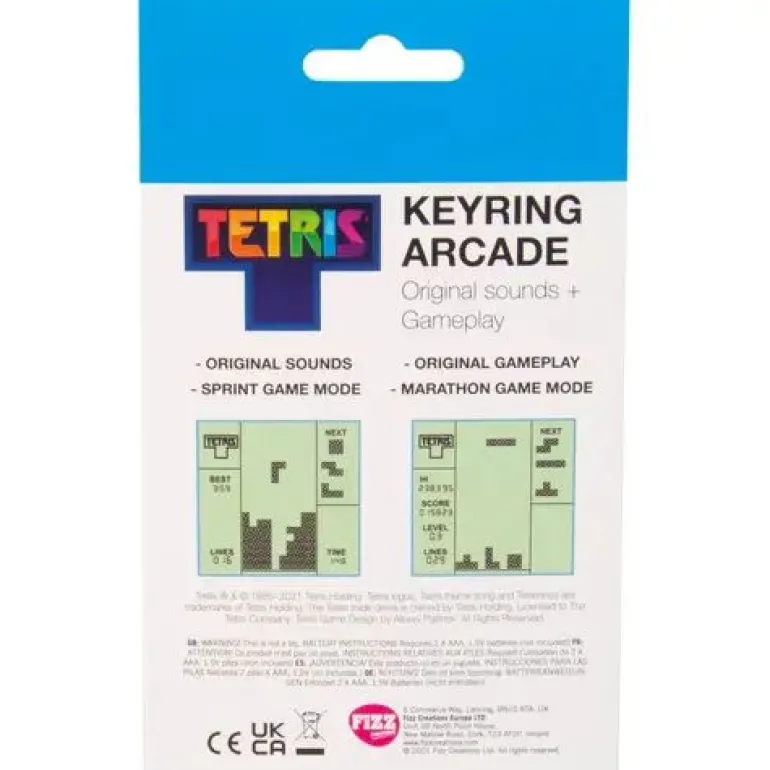 Tetris Schlüsselanhänger Spiel | Teddy Toys Kinderwelt