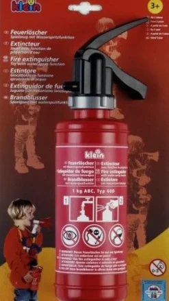 Theo Klein - Feuerlöscher mit Wasserspritzfunktion | Berufe | Rollenspiele | Spielzeug | Teddy Toys Kinderwelt