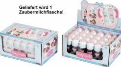 Theo Klein Baby Coralie - Zaubermilchflaschen, 1 Stück | Teddy Toys Kinderwelt