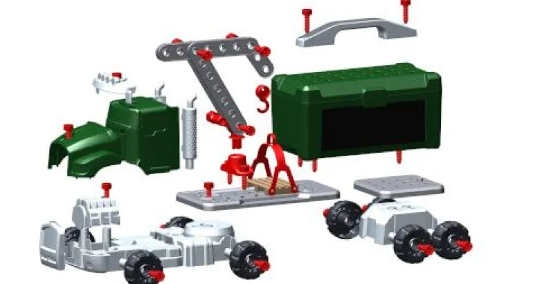 Theo Klein BOSCH - Schraubtruck Set + Ixolino | Teddy Toys Kinderwelt