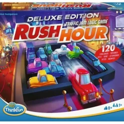 ThinkFun 76617 - Rush Hour - Das bekannte Stau-Spiel in der Delux | Teddy Toys Kinderwelt