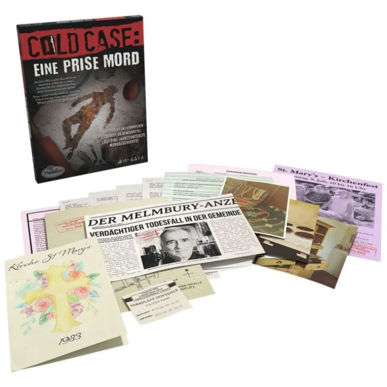 ThinkFun Cold Case - Eine Prise Mord | Teddy Toys Kinderwelt