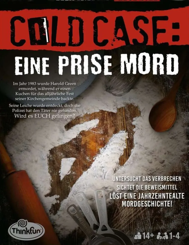 ThinkFun Cold Case - Eine Prise Mord | Teddy Toys Kinderwelt